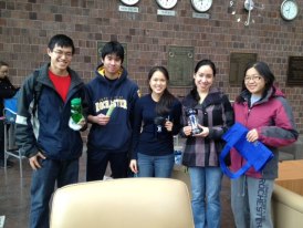 Enkele winnaars van de wekelijkse Buzz RecycleMania Trivia-wedstrijd